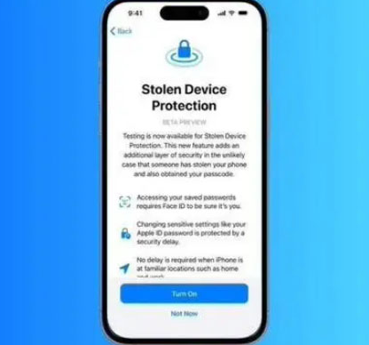 开鲁苹果授权维修店分享被盗设备保护功能开启方法 