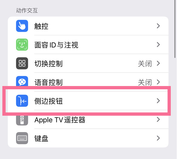 开鲁苹果14维修店分享iPhone14 Plus侧键双击下载功能关闭方法 