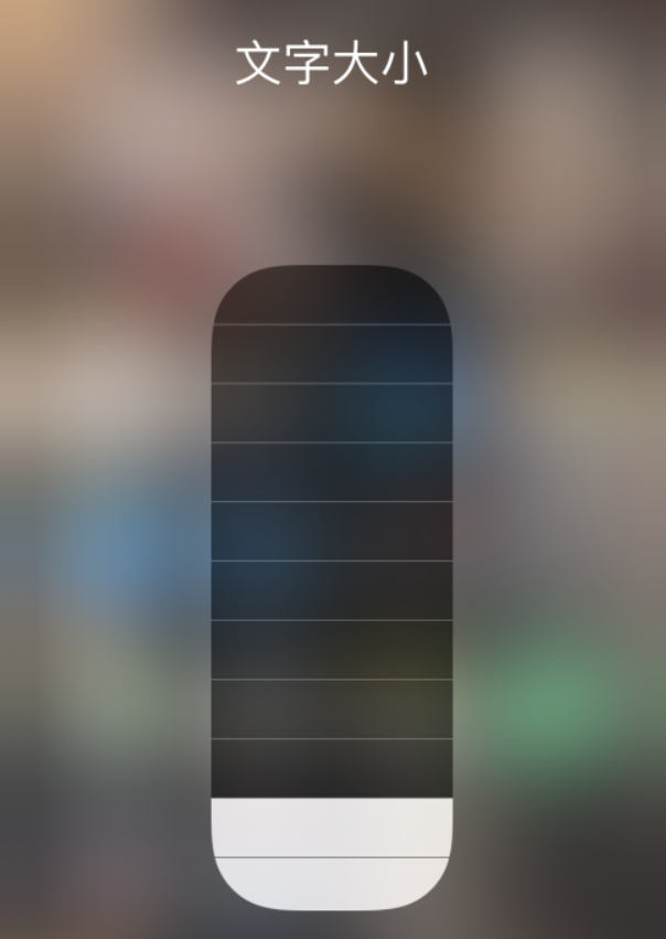 开鲁苹果手机维修分享小技巧：在 iPhone 控制中心快速调节字体大小 