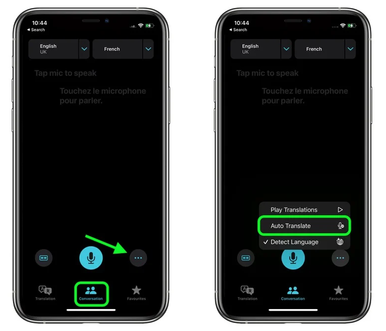 开鲁苹果手机维修分享iOS 15 “翻译” App 新改进 