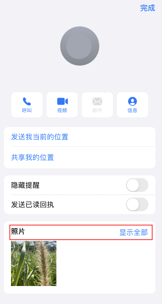 开鲁苹果手机维修分享如何快速查找 iMessage 信息中的图片等附件 